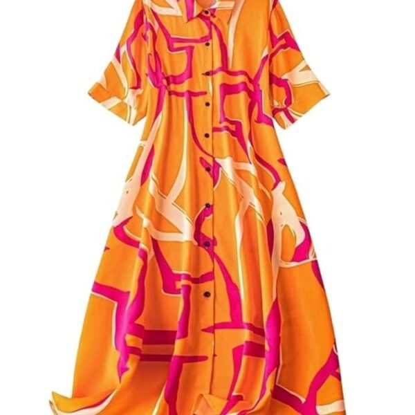 Women’s One Piece Dress – Stylish Midi Party Dress for Women