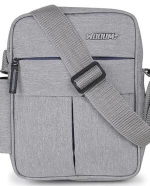 Sling Bag for Men Adjustable Strap (Light Grey)